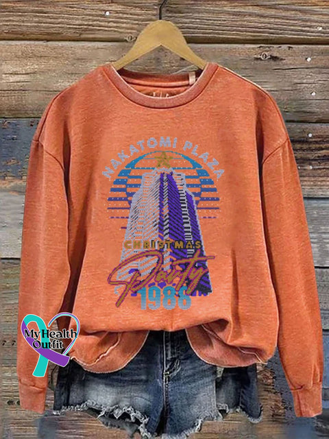 Nakatomi Plaza Party 1988 Casual Sweatshirt Pumpkincolor / S
