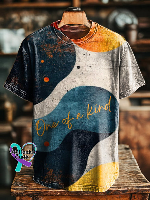 Only Of A Kind Printed Casual Round Neck Short Sleeve T-shirt Multicolor / S