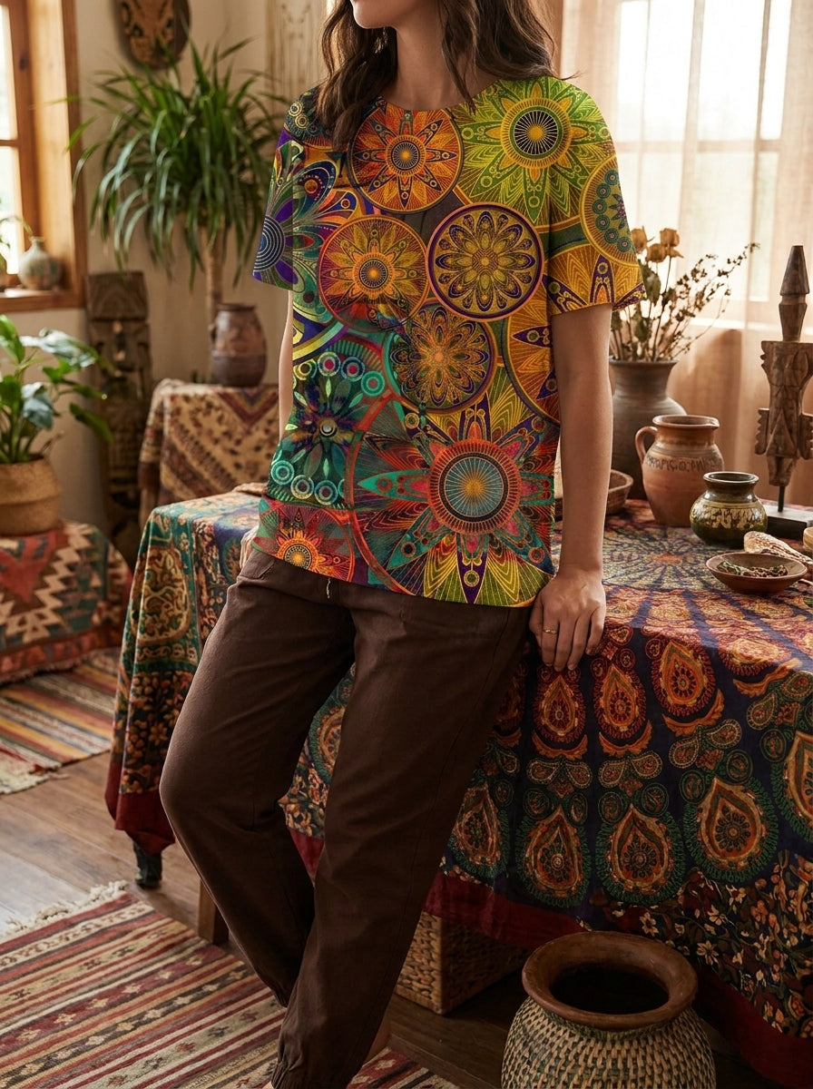 Floral Print T-shirt