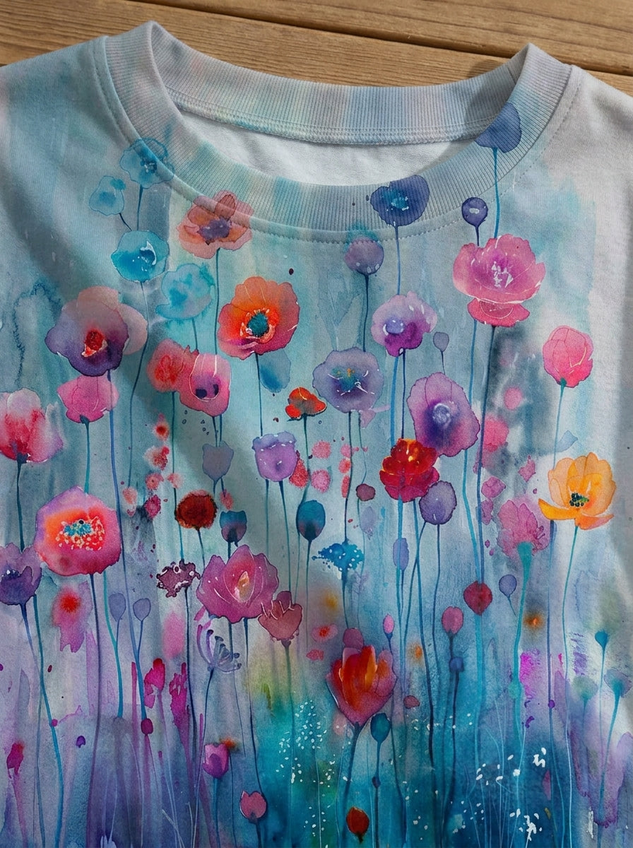 Floral Print T-shirt