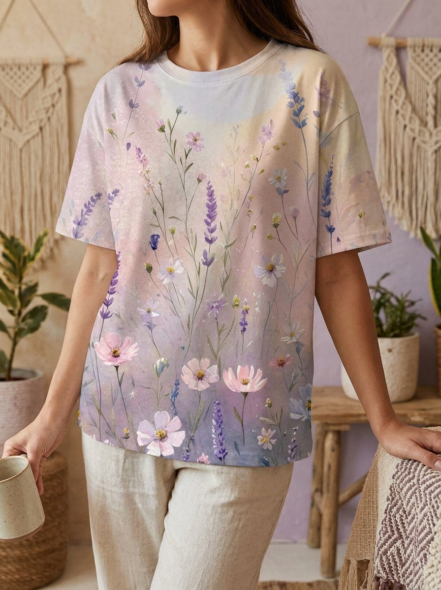 Floral Print T-shirt