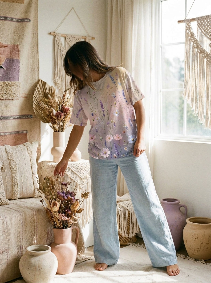 Floral Print T-shirt