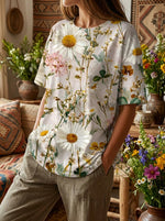 Floral Print T-shirt