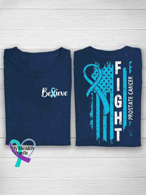 Pink Breast Cancer Awareness Art T shirt Blue / S