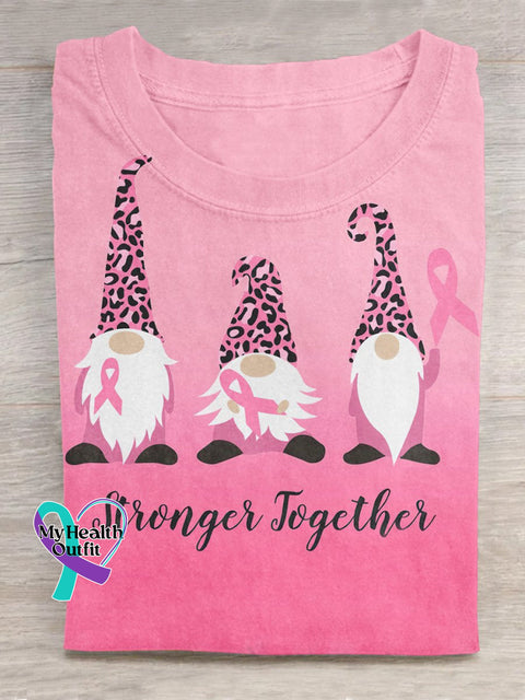 Pink October Breast Cancer Art T-Shirt / S