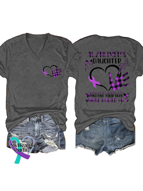 Purple Awareness Short Sleeve Casual t-Shirt Grey / S