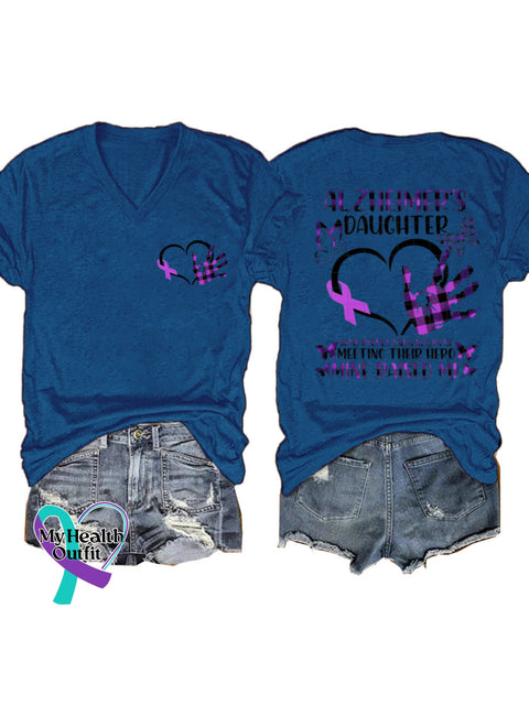 Purple Awareness Short Sleeve Casual t-Shirt NavyBlue / S