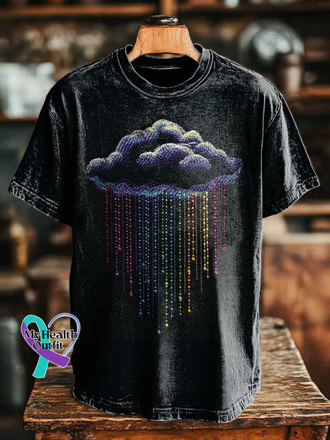 Rainbow Mental Health Awareness T-shirt Multicolor / S
