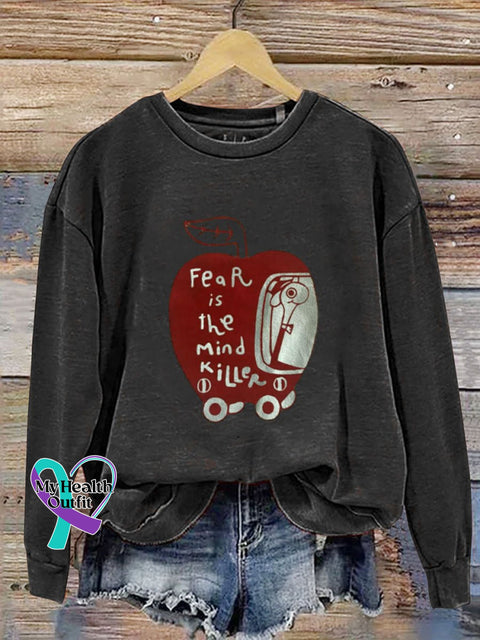 Rear Is The Mind Killer Casual Sweatshirt Black / S