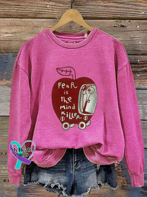 Rear Is The Mind Killer Casual Sweatshirt Pink / S