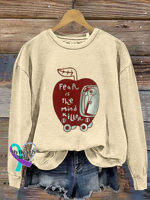 Rear Is The Mind Killer Casual Sweatshirt Sand / S