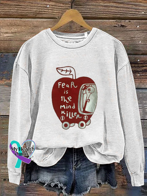 Rear Is The Mind Killer Casual Sweatshirt White / S