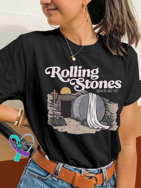 Rolling Stones SINCE AD 33 T-shirt Black / S