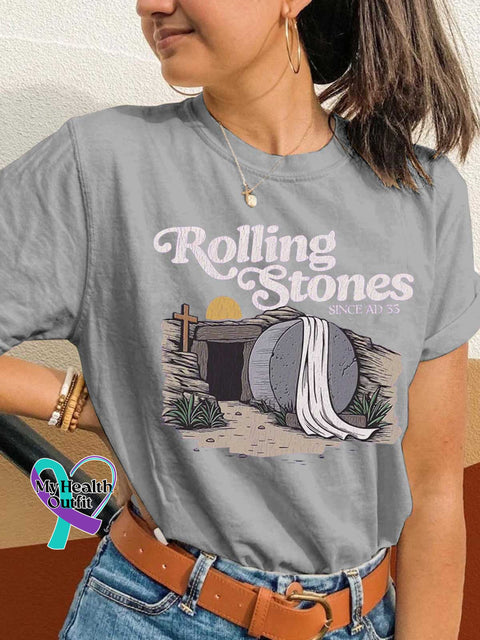 Rolling Stones SINCE AD 33 T-shirt Grey / S