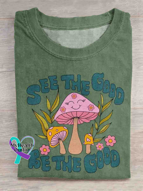 See The Good Art T-shirt Green / S