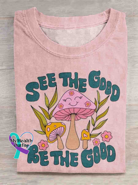 See The Good Art T-shirt Pink / S