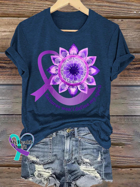 Seizures Won’t Define My Spirit Short Sleeve Casual t-Shirt NavyBlue / S