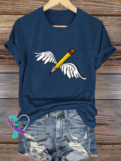 Short-Sleeved Casual t-Shirts With Little Fun In Life NavyBlue / S