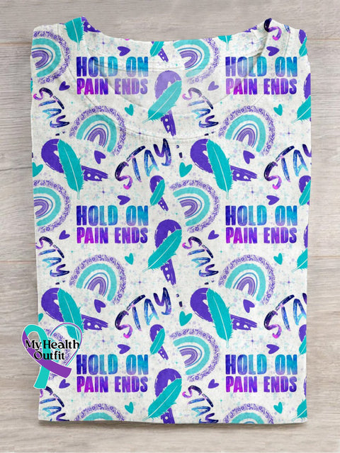 Suicide Awareness T-Shirt Multicolor / S