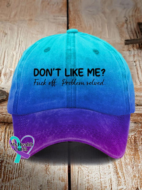 Unisex Mental Health Print Hat Picture 1 / One-Size