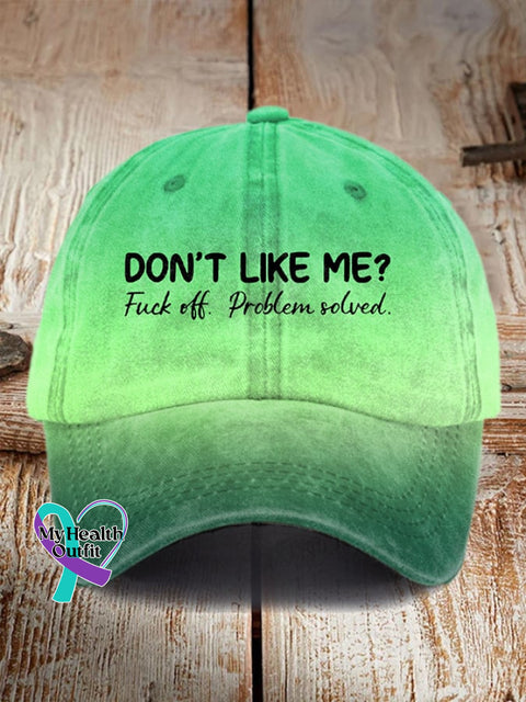 Unisex Mental Health Print Hat Picture 2 / One-Size