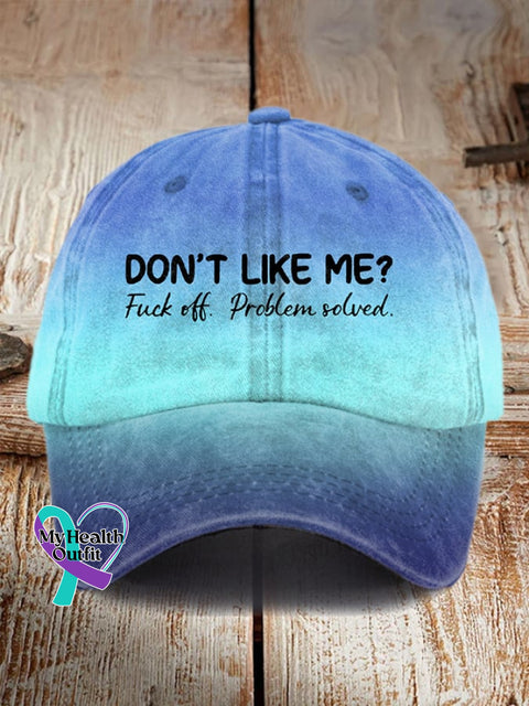 Unisex Mental Health Print Hat Picture 3 / One-Size