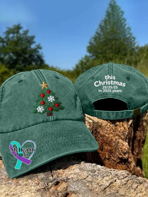 Unisex Retro This Christmas 25/25/25 In 2025 Years Hat Green / One-Size