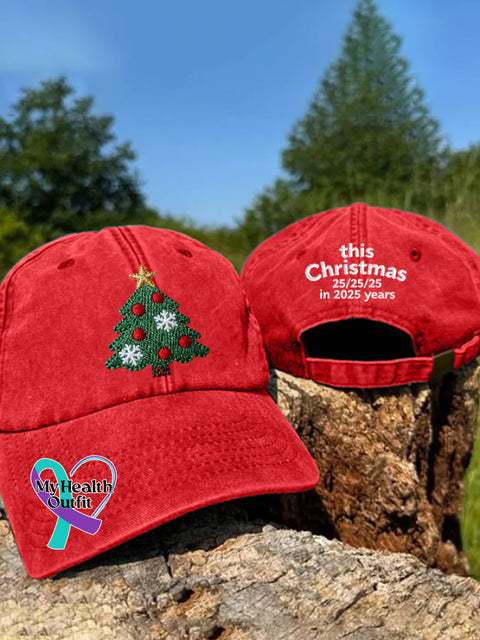 Unisex Retro This Christmas 25/25/25 In 2025 Years Hat Red / One-Size