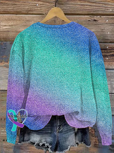 Unisex Women’s Men’s Multicolor Be Kind Suicide Prevention Mental Print Casual Hoodie