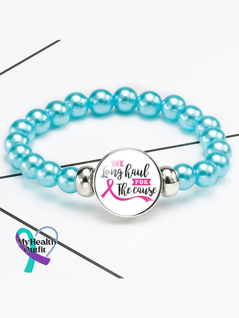 Weaving Pink Ribbon Bracelet (Scalable) Picture 4 / One-Size