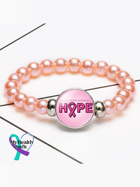 Weaving Pink Ribbon Bracelet (Scalable) Picture 5 / One-Size