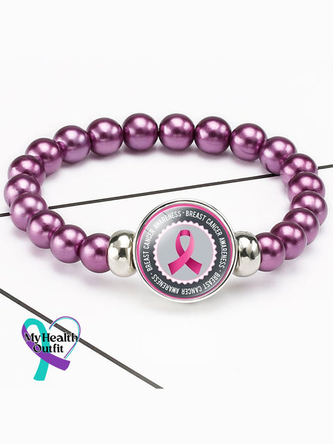 Weaving Pink Ribbon Bracelet (Scalable) Picture 7 / One-Size