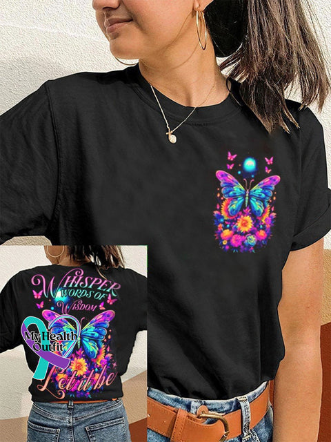 Whisper Words Of Wisdom T-Shirt Colorful / S