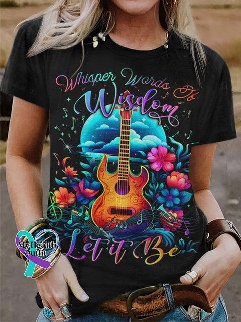 Whisper Words Of Wisdom T-Shirt Colorful / S