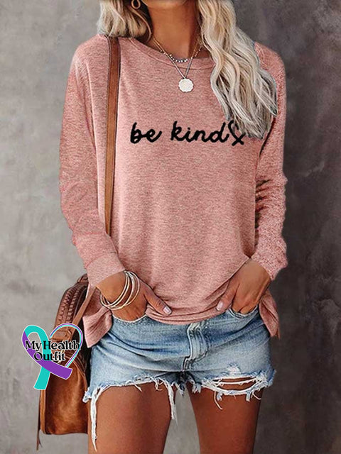 Women’s Be Kind The World Is A Better Place With You In It Print T-Shirt