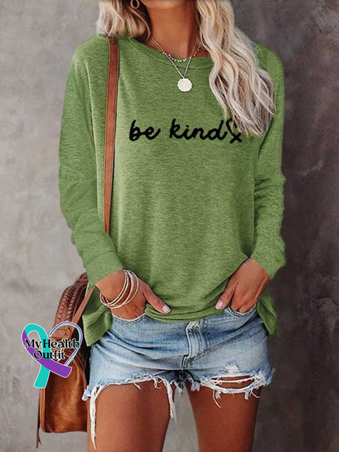 Women’s Be Kind The World Is A Better Place With You In It Print T-Shirt