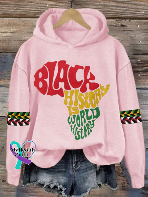 Women’s Black History Month Is World Hoodie Pink / S