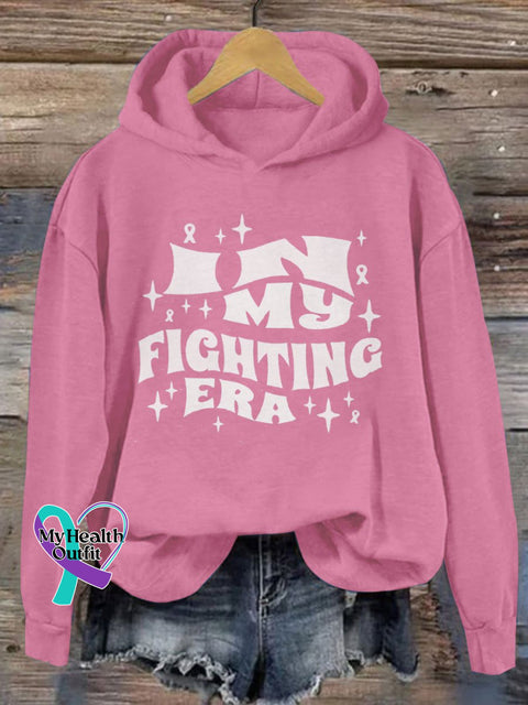 Women’s Breast Cancer Awareness Print Casual Sweatshirt Pink / S