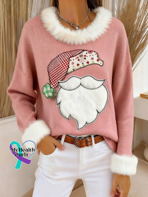 Women’s Casual Christmas Print Top As shown / S