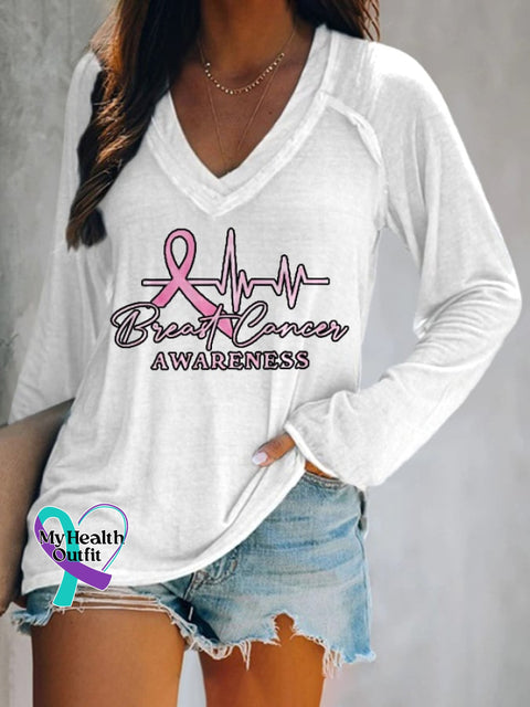 Women’s Casual Printed Long Sleeve T-Shirt