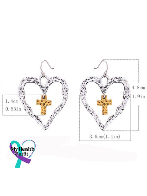 Women’s Cross Earrings