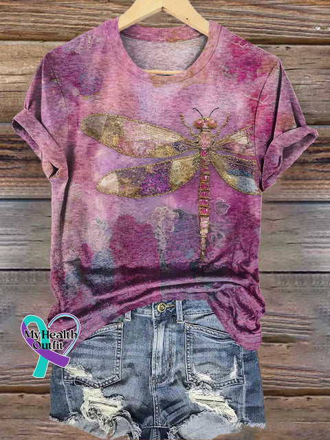 Dragonfly T-shirt Multicolor / S