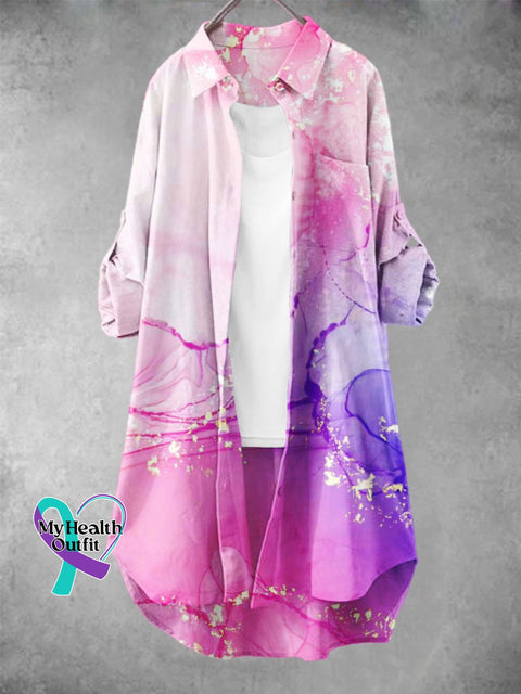 Women’s Gilt Fluid Abstraction Gradient Art Print Dress Muilticolor / S