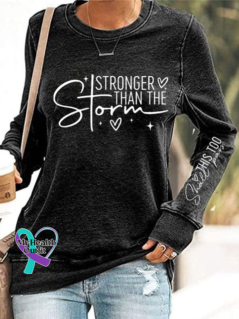 Women’s Hearts For North Carolina Sweatshirt Black / S