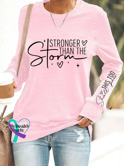 Women’s Hearts For North Carolina Sweatshirt Pink / S