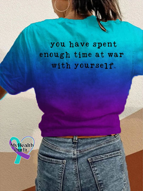 Women’s Just Breathe Print T-Shirt