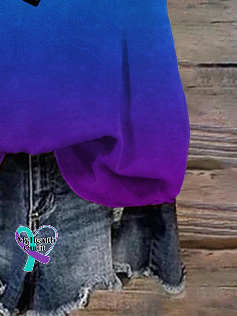 Women’s Just Breathe Print T-Shirt