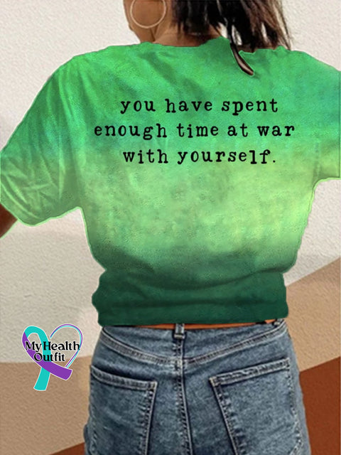 Women’s Just Breathe Print T-Shirt