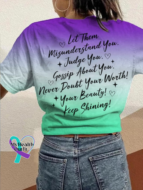 Women’s Let Them Gradient T-Shirt