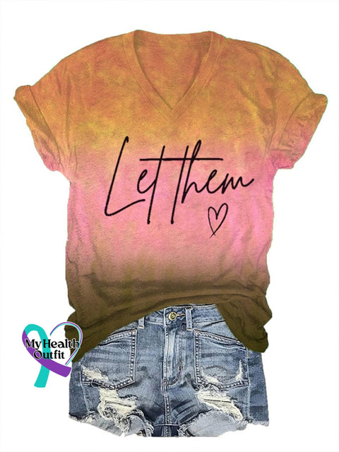 Women’s Let Them Misunderstand You Keep Shining Print T-Shirt Picture 4 / S